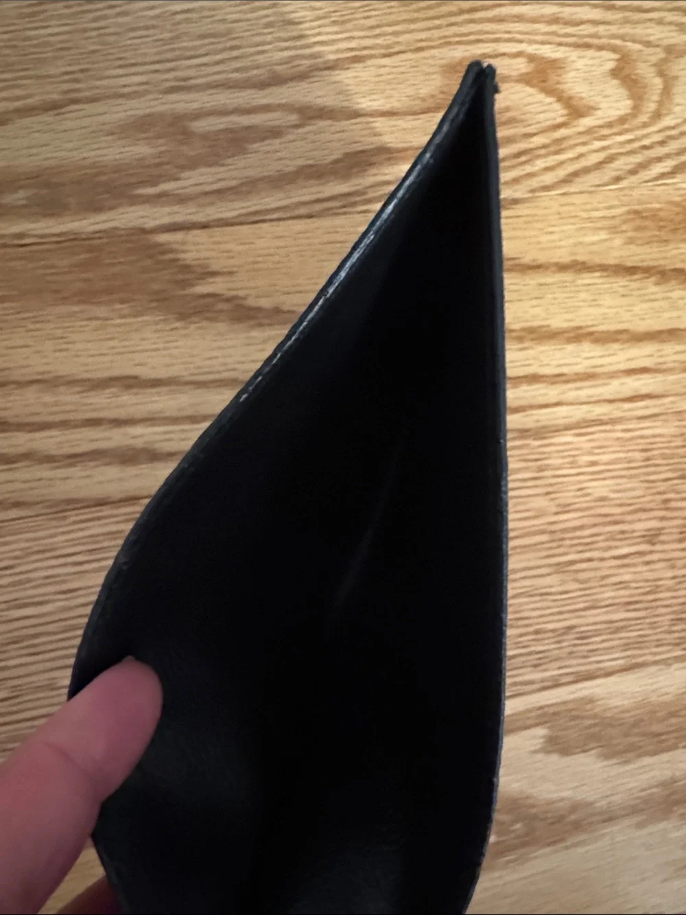 Louis Vuitton Black Pebbled Leather Card Organizer EUC
